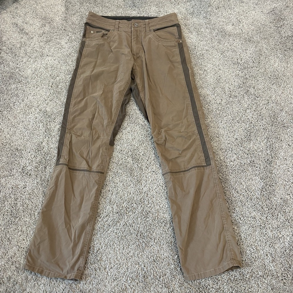 Kuhl Legendary Pants Men Size 30x32 Brown Stretchy Hike Outdoor Stretch Adult